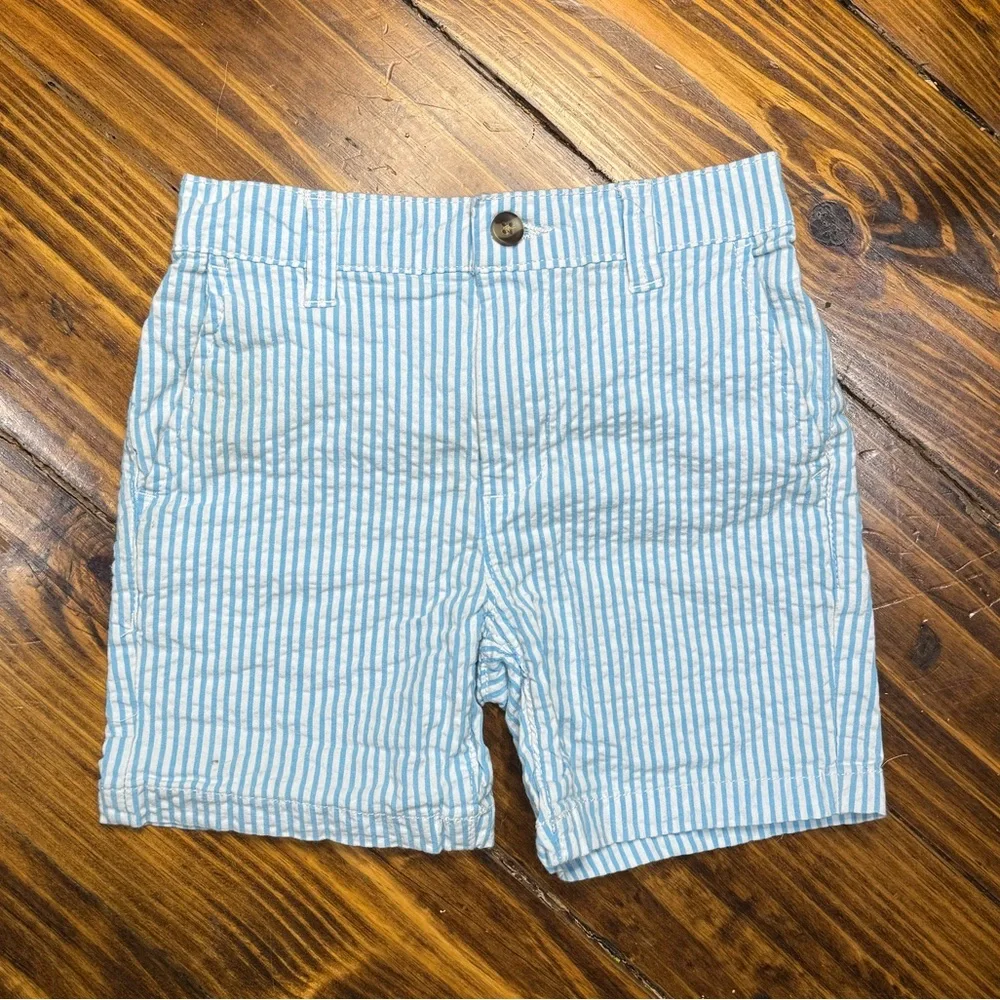 Crown & Ivy boys seersucker shorts BUNDLE Size 5 - Picture 2 of 5